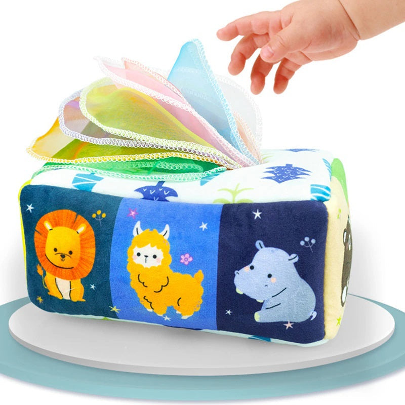Toystar TissueToy - Magic tissue box - Endless fun for little ones - Magische tissuedoos - Eindeloos speelplezier voor kle...