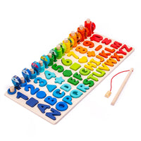 Thumbnail for Ecotoys Montessori Game Board | Develop skills - Educational wooden board for children