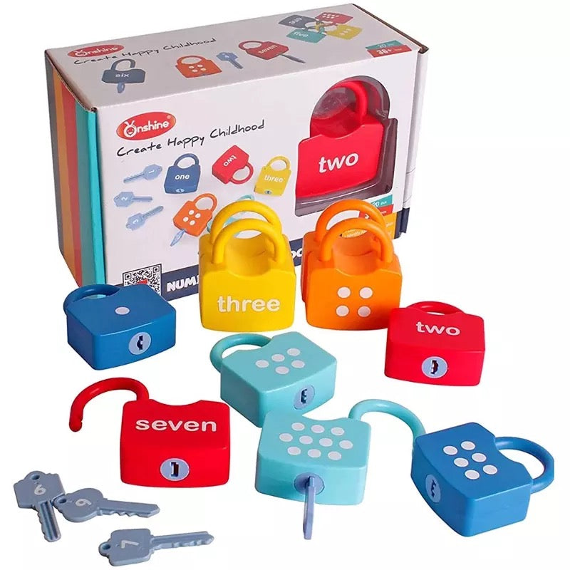 Toystar Learn & Play Locks | Encourage fine motor skills - Creative lock game for toddlers - Stimuleer fijne motoriek - Cr...