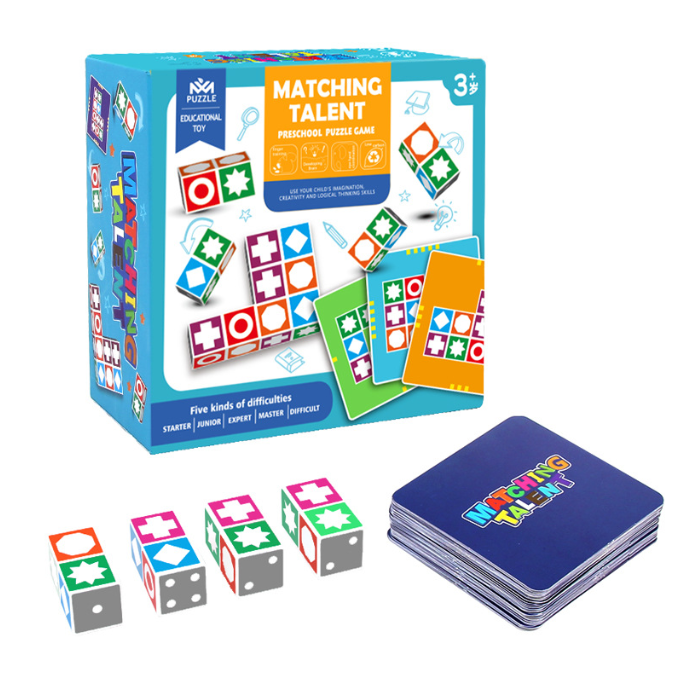 Logical Puzzle | Challenge your mind with fun - Wooden building blocks puzzle game for smart thinkers