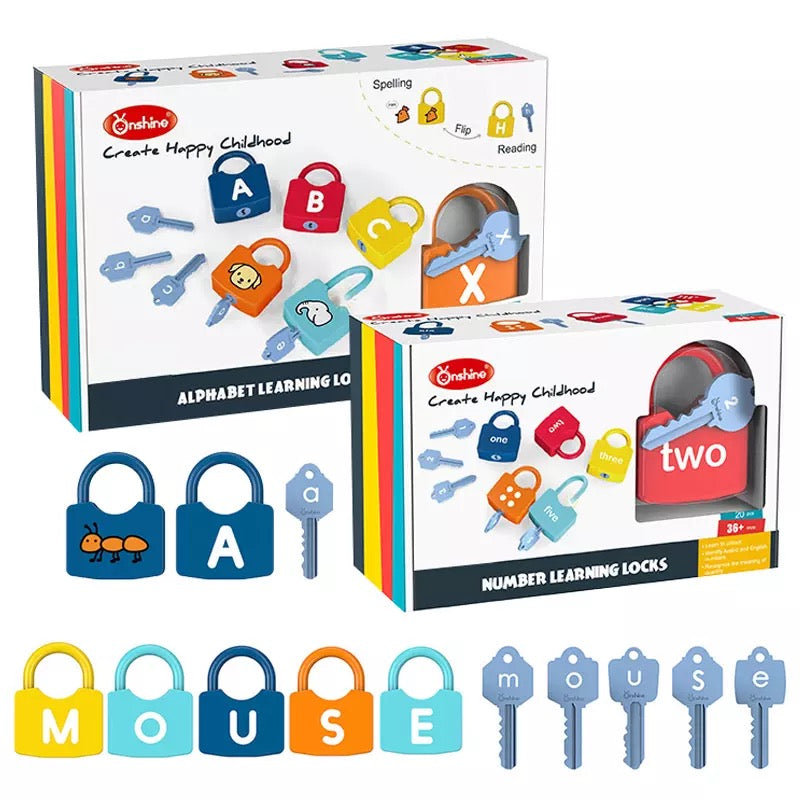 Toystar Learn & Play Locks | Encourage fine motor skills - Creative lock game for toddlers - Stimuleer fijne motoriek - Cr...