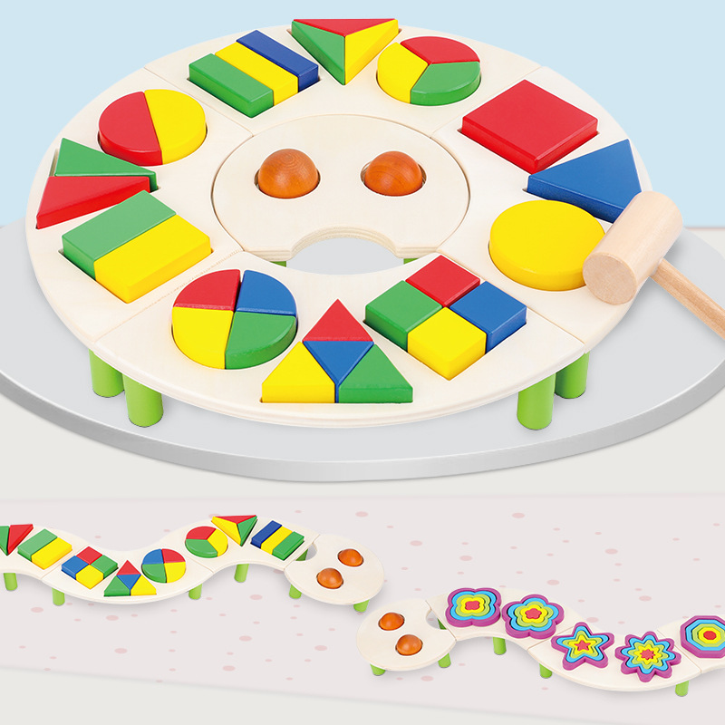Toystar EcoToys Colorful Shape Puzzle | Develop Creativity and Motor Skills - Ideal for Toddlers - Ontwikkel Creativiteit ...