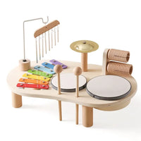 Thumbnail for Educational Wooden Music Table – Complete Instrument Set for Toddlers, from 3 years