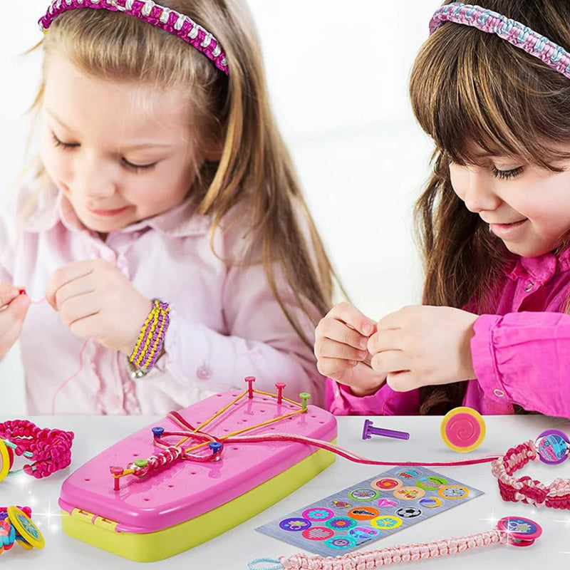 Toystar BraidBuddy | Create unique bracelets - DIY Bracelet Weaving Kit for Kids - Creëer unieke armbanden - DIY Armband W...