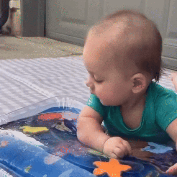 Toystar SplashJoy Watermat | Improved muscle strength in prone position - Interactive water play mat - Verbeterde spierkra...