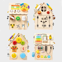 Thumbnail for Toystar EcoToys Montessori Playhouse | Encourages creative play and development - Learn and discover fun - houten speelhui...