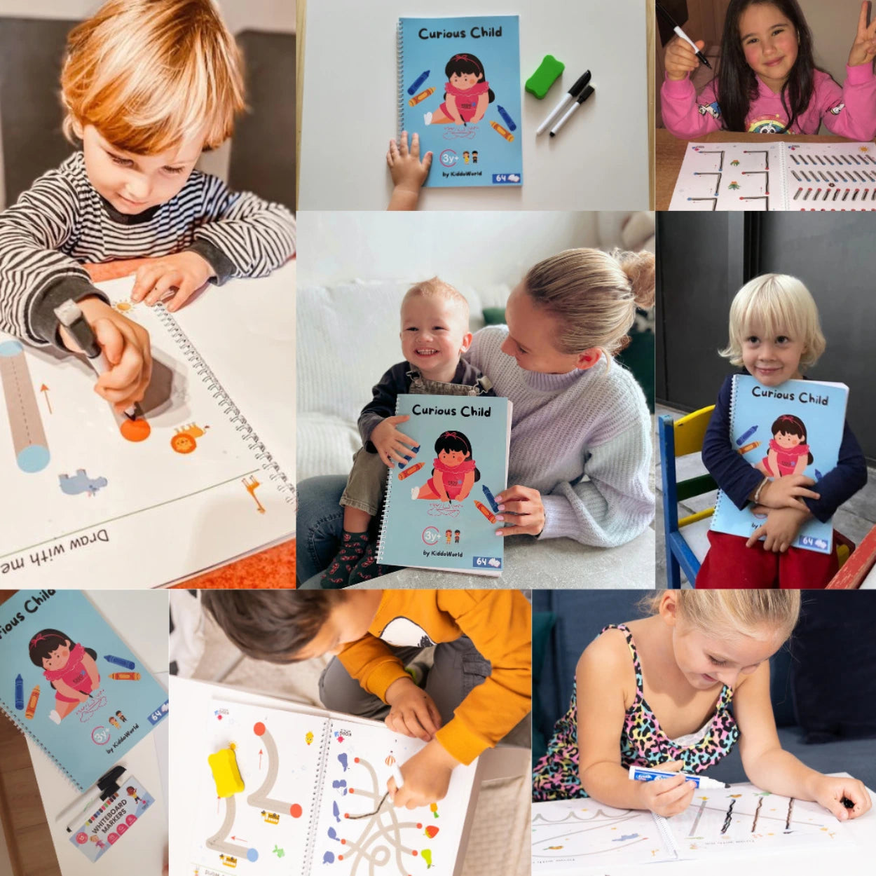 Toystar Montessori Kids Toys | Learning and Fun - Wonder Pages Workbook - Leren en Plezier - Wonder Pages Werkboek (3)