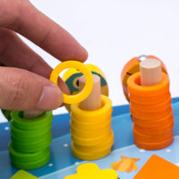 Thumbnail for Ecotoys Montessori Game Board | Develop skills - Educational wooden board for children