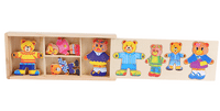Thumbnail for Toystar EcoToys ChicCub | Stimulate creativity and imagination - Dress up puzzle Boris - Stimuleer creativiteit en fantasi...