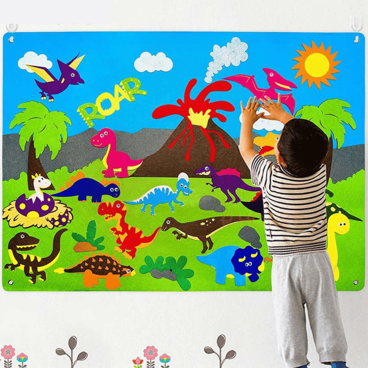 Toystar CraftyBoard | Creative Play and Discovery - Felt Board - Creatief Spelen en Ontekken - Viltbord (3)