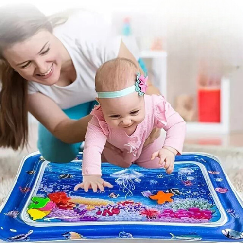 Toystar SplashJoy Watermat | Improved muscle strength in prone position - Interactive water play mat - Verbeterde spierkra...