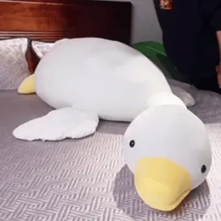 Toystar White Goose Cushion | Soft and Cozy - Plush Toys - Bestseller - Zacht en Knus - Pluche Speelgoed (7)