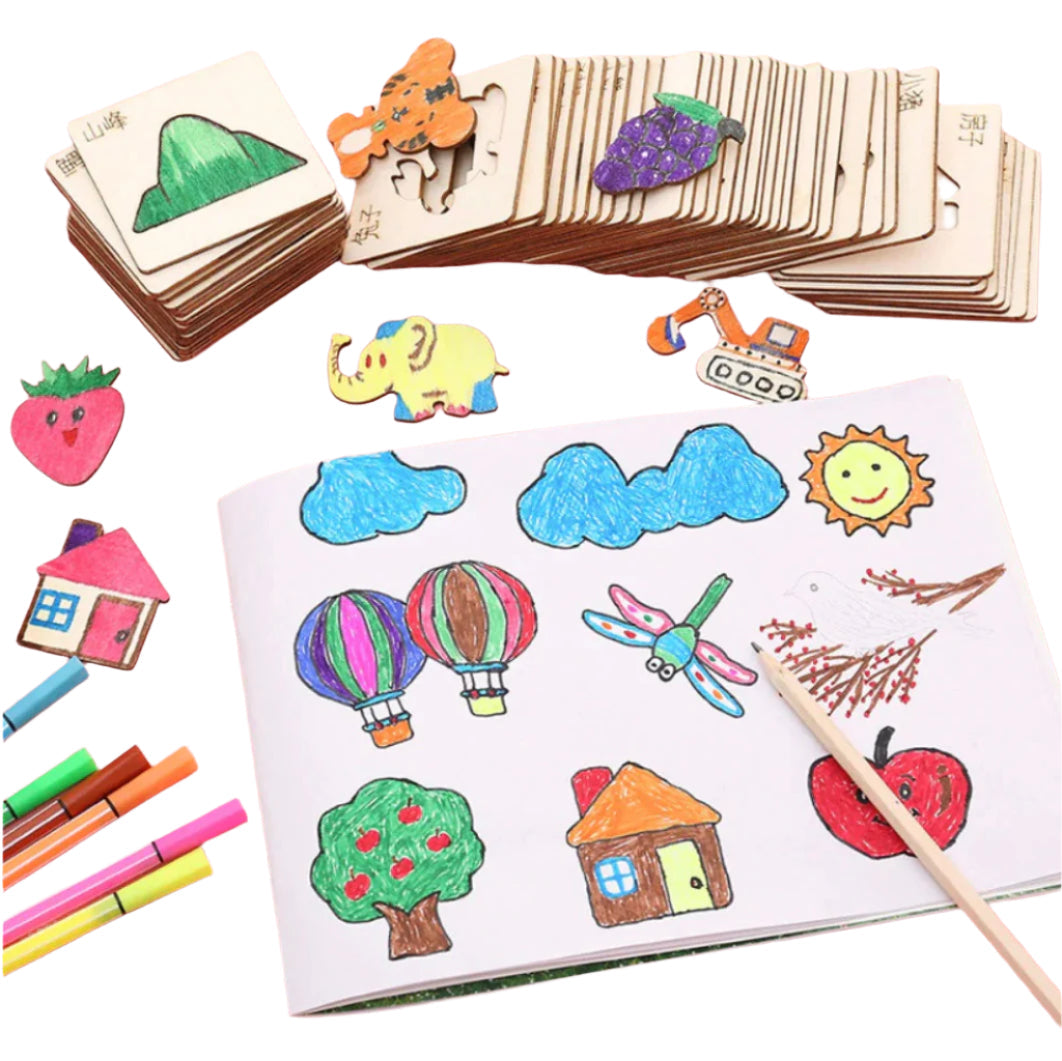 Toystar Toddler Art Templates | Educational and playful templates - Discover creativity in toddlers - Toddler Art Template...
