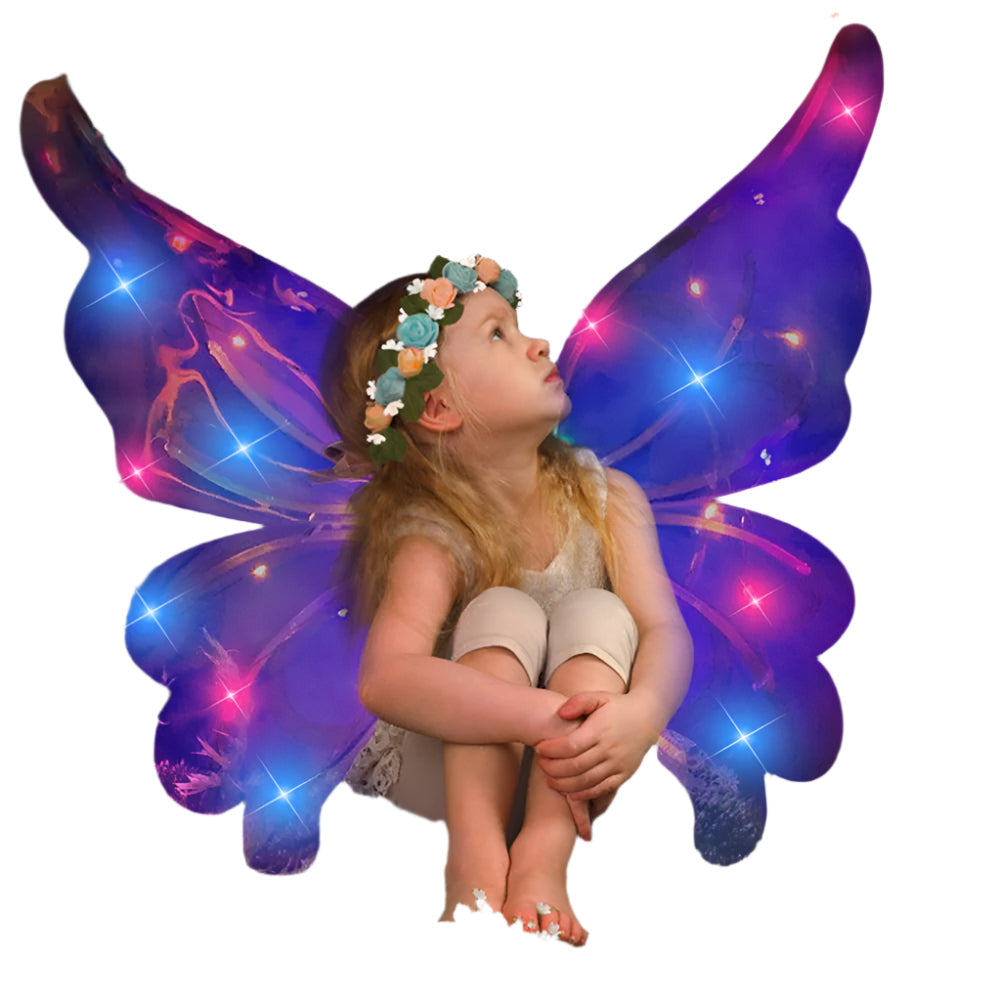 Toystar SparkleWings | Magical Light Show - Luminous Elf Costume with Music - Magisch Lichtspektakel - Lichtgevend Elfenko...