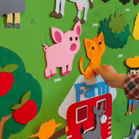Thumbnail for Toystar CraftyBoard | Creative Play and Discovery - Felt Board - Creatief Spelen en Ontekken - Viltbord (14)