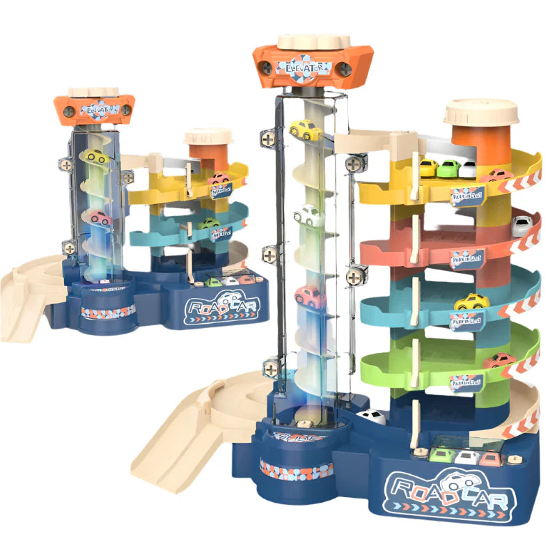 Toystar Parking garage | Exciting adventure - Interactive race track and parking tower for children - Spannend avontuur - ...