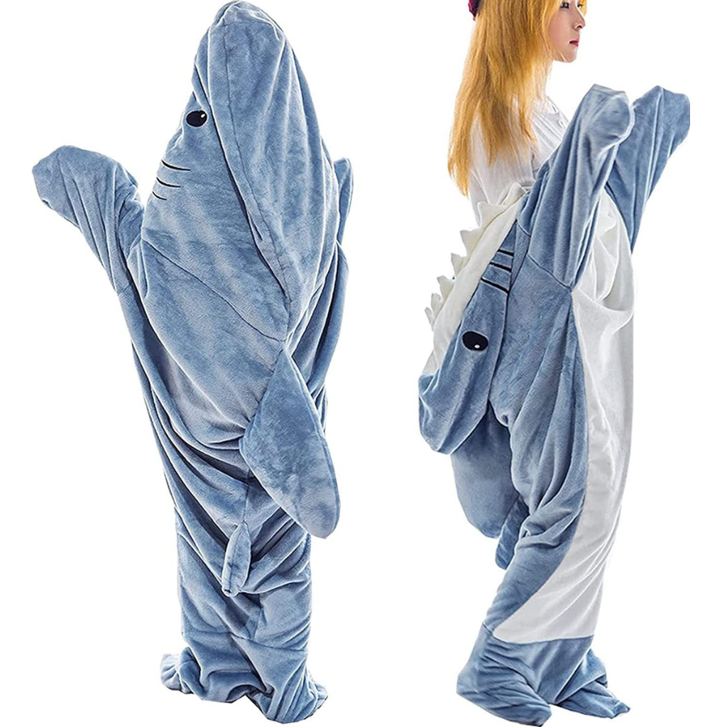 Toystar Shark Blanket | Cozy - Portable Shark Deck for Everyone - Gezellig - Draagbare Haai Decke voor Ledereen (3)