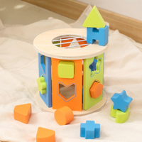 Thumbnail for Toystar EcoToys WoodBlock PlayCube | Develop skills - Educational wooden toys - Ontwikkel vaardigheden - Educatief houtens...