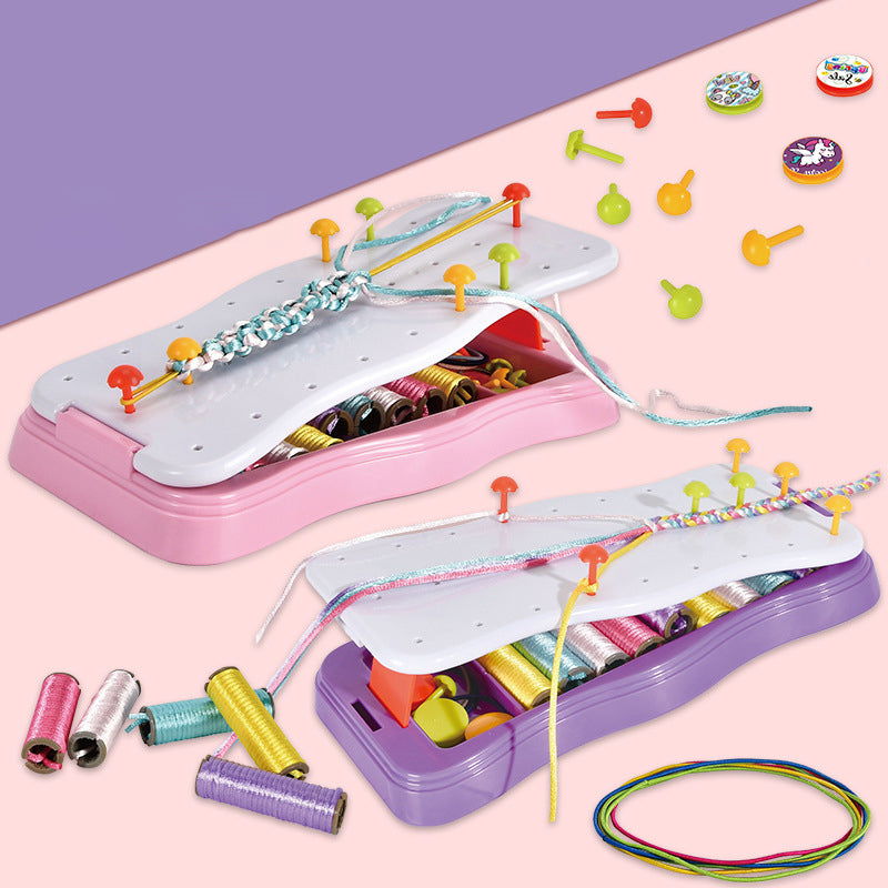 Toystar BraidBuddy | Create unique bracelets - DIY Bracelet Weaving Kit for Kids - Creëer unieke armbanden - DIY Armband W...
