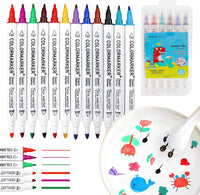 Thumbnail for Toystar Waterpaint Magic Marker Set | Create art in water - Includes FREE ceramic spoon - Creëer kunst in water - Inclusie...