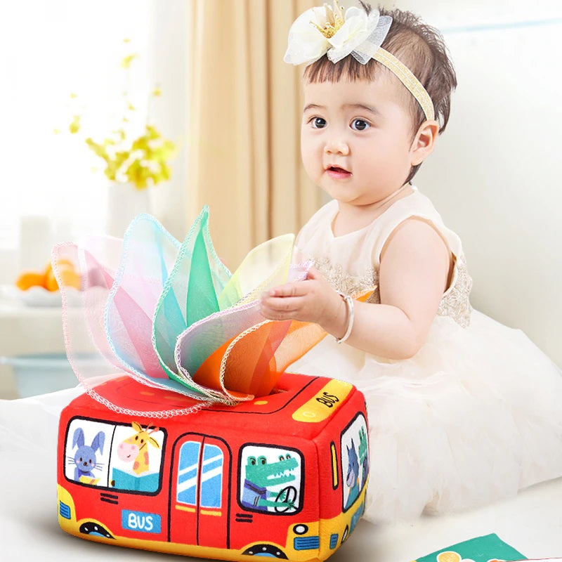 Toystar TissueToy - Magic tissue box - Endless fun for little ones - Magische tissuedoos - Eindeloos speelplezier voor kle...