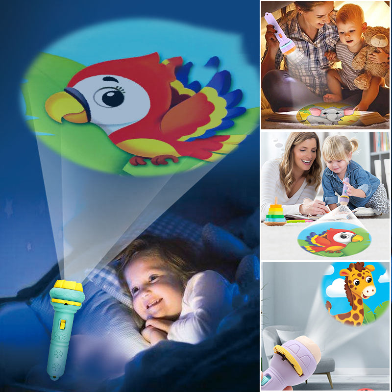 StarLight | Sleep Time Adventures - Cartoon Projection Flashlight Kids