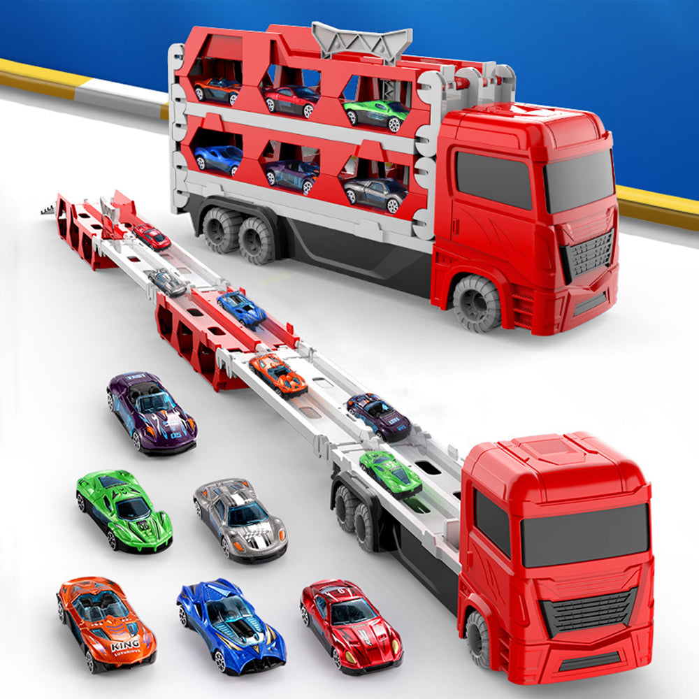 Toystar Transport Truck Toys | Exciting - Race Track and Die-Cast Set - Spannend - Racebaan en Die-Cast Set (3)