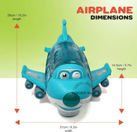 Thumbnail for Toystar Airplane Toys | Bump Go with Lights and Sounds - Educational Toys for Children - Bump Go met Licht en Geluiden - E...