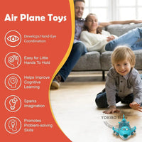Thumbnail for Toystar Airplane Toys | Bump Go with Lights and Sounds - Educational Toys for Children - Bump Go met Licht en Geluiden - E...