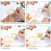 Thumbnail for Toystar Toddler Art Templates | Educational and playful templates - Discover creativity in toddlers - Toddler Art Template...