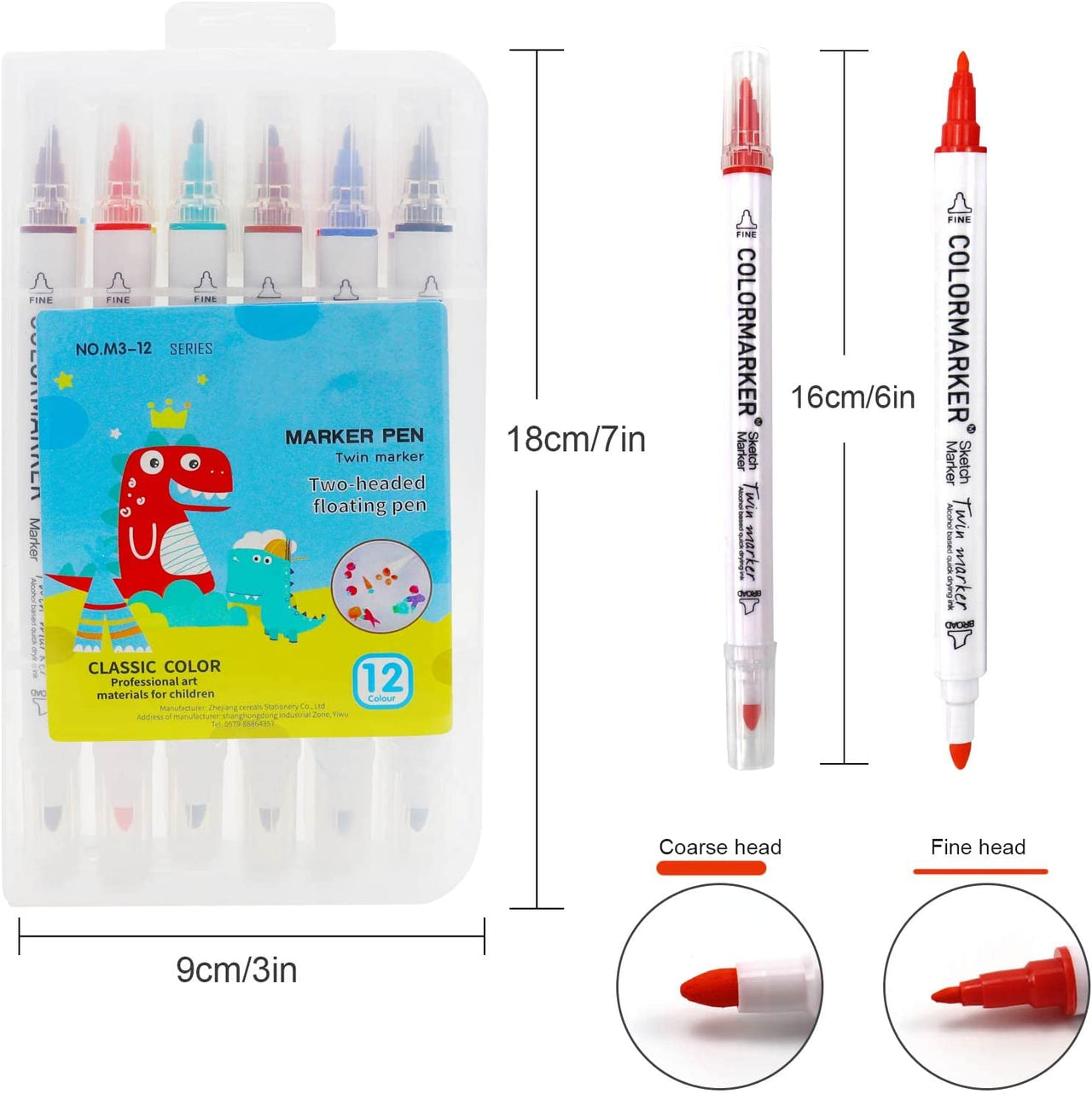 Toystar Waterpaint Magic Marker Set | Create art in water - Includes FREE ceramic spoon - Creëer kunst in water - Inclusie...