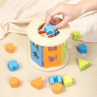 Thumbnail for Toystar EcoToys WoodBlock PlayCube | Develop skills - Educational wooden toys - Ontwikkel vaardigheden - Educatief houtens...