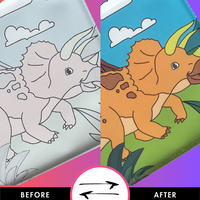 Thumbnail for Toystar DinoSplash Water Coloring Book | Make every bath time an adventure – Educational and creative coloring fun with wa...