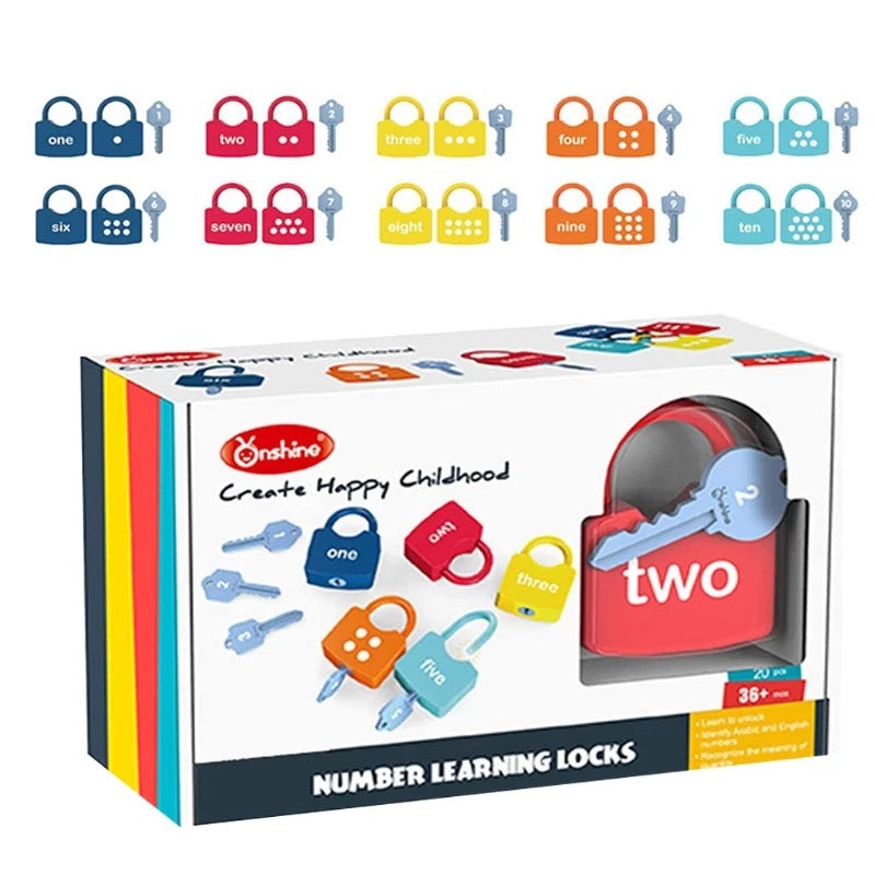 Toystar Learn & Play Locks | Encourage fine motor skills - Creative lock game for toddlers - Stimuleer fijne motoriek - Cr...