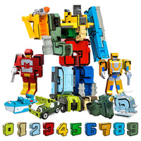 Thumbnail for Toystar NumberBot | Build and learn through play - Transformable robot blocks - Bouw en leer spelenderwijs - Transformeerb...