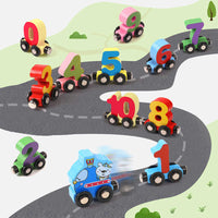 Thumbnail for Toystar Magnetix TrainMaster | Learn Playfully - 27-Piece Magnetic Number & Animal Train Set for Children - Leer Speels - ...