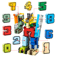 Thumbnail for Toystar NumberBot | Build and learn through play - Transformable robot blocks - Bouw en leer spelenderwijs - Transformeerb...