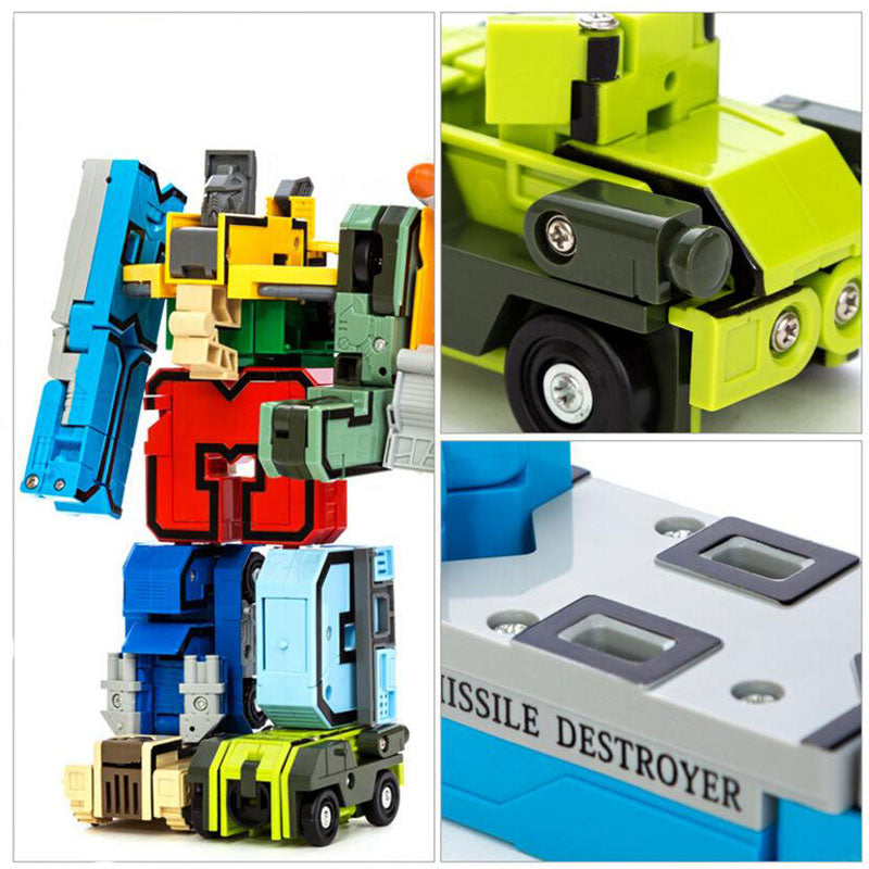 Toystar NumberBot | Build and learn through play - Transformable robot blocks - Bouw en leer spelenderwijs - Transformeerb...