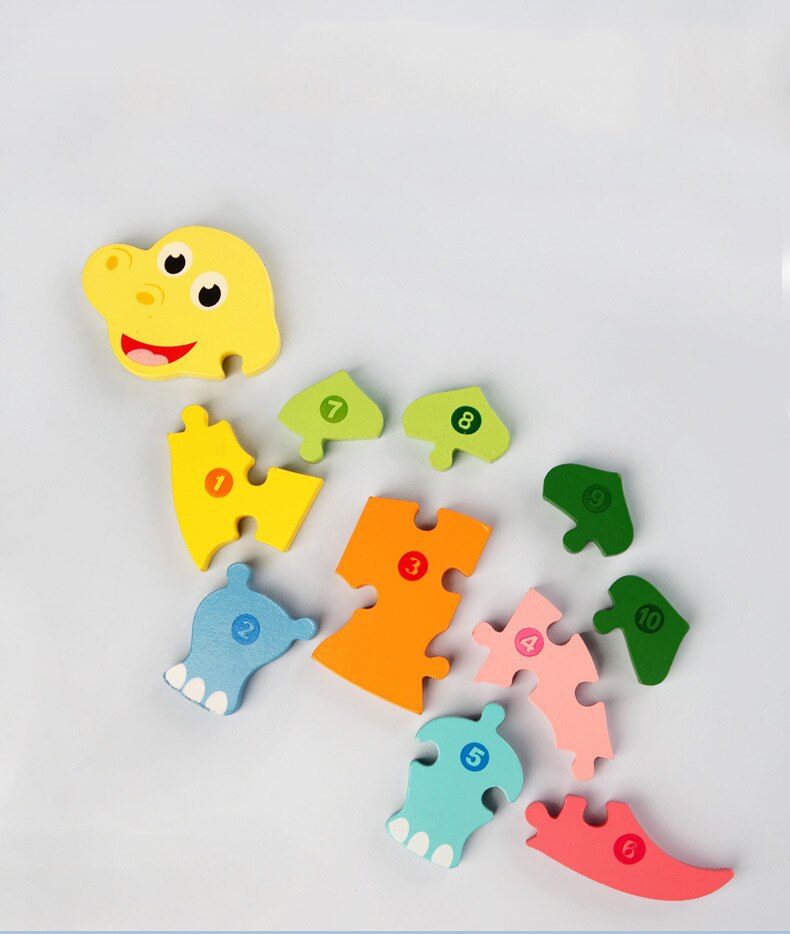Toystar WildBlocks | Discover and play - Wooden animal puzzle for toddlers - Ontdek en speel - Houten dierenpuzzel voor pe...