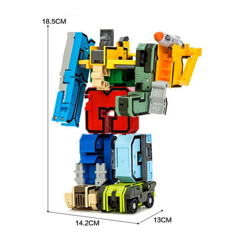Toystar NumberBot | Build and learn through play - Transformable robot blocks - Bouw en leer spelenderwijs - Transformeerb...