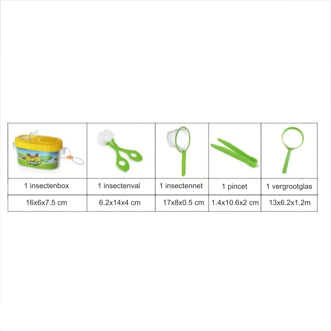 Toystar Bug Catcher Kit | Fun and educational - Discover the World of Insects - Leuk en educatief - Ontdek de Wereld van I...