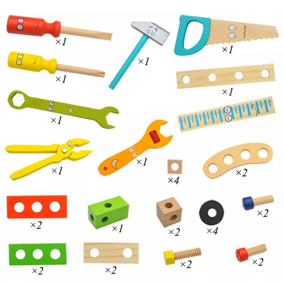 Toystar TinyFix Toolbox | Creative Development - Educational tool toys for children - Creatieve Ontwikkeling - Educatief g...