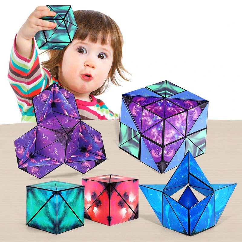 Toystar Magnetix LogicCube | Think and discover - 3D magnetic puzzle cube for children - Denk en ontdek - 3D magnetische p...