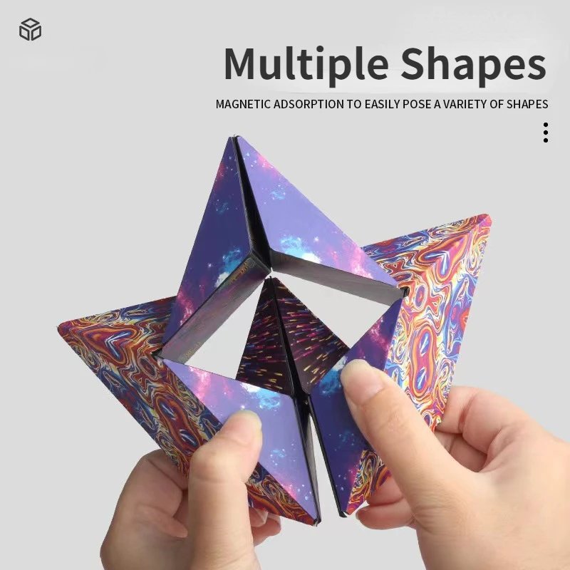 Toystar Magnetix LogicCube | Think and discover - 3D magnetic puzzle cube for children - Denk en ontdek - 3D magnetische p...