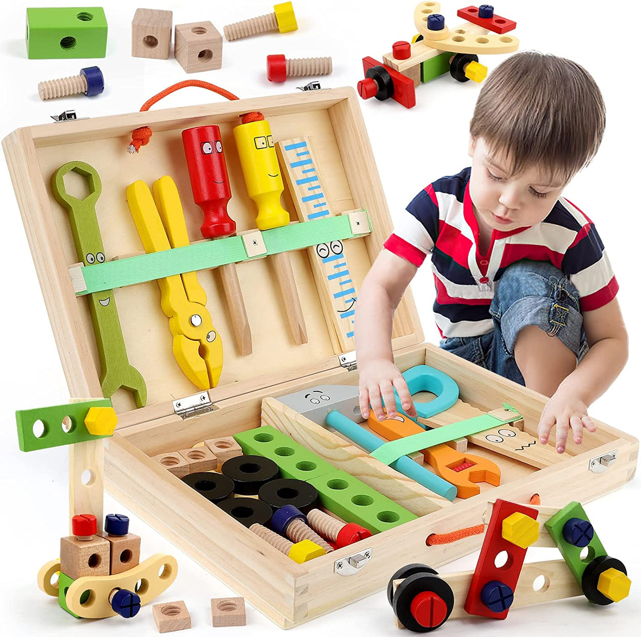 Toystar TinyFix Toolbox | Creative Development - Educational tool toys for children - Creatieve Ontwikkeling - Educatief g...