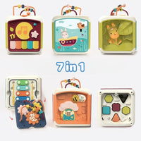 Thumbnail for Toystar Wonder Cube | Discover the World of Learning - 7-in-1 Montessori Toys for Development and Fun - Ontdek de Wereld v...