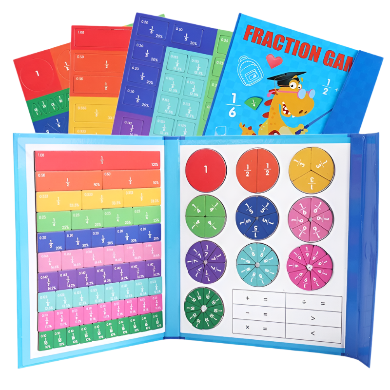 Toystar MathRainbow | Make math fun and visual – Educational fractions game for kids - Maak rekenen leuk en visueel – Educ...
