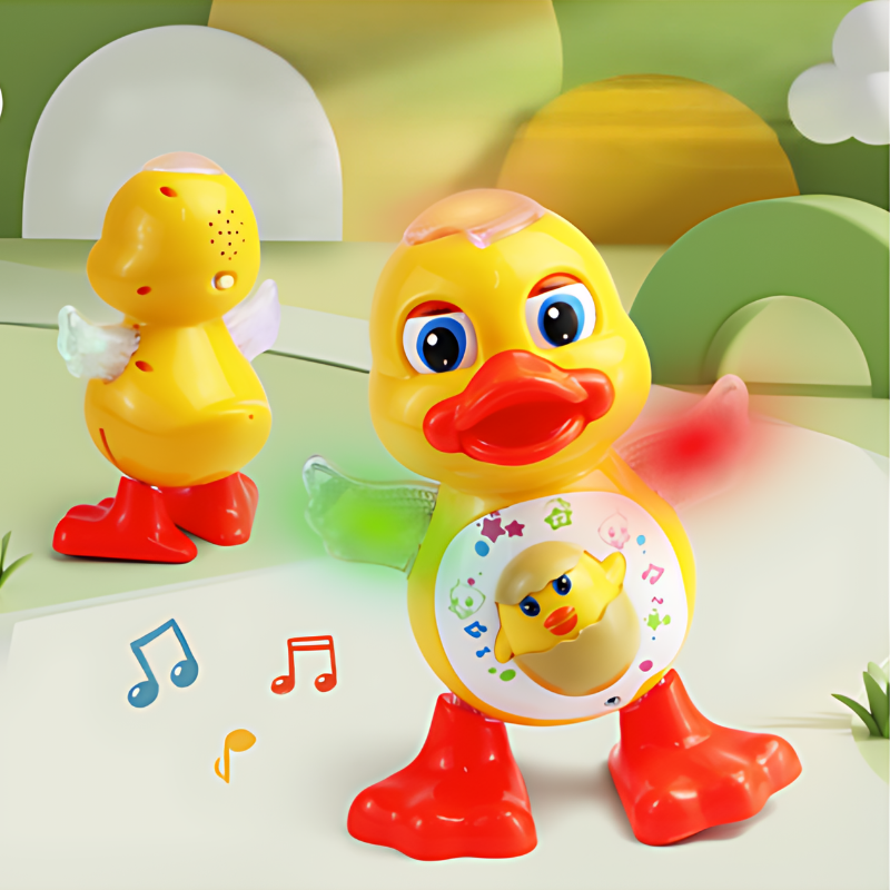 Toystar HappyQuack | Musical Fun - Singing Duck Toy for Babies - Muzikale Fun - Zingende Eend Speelgoed voor Baby's (2)