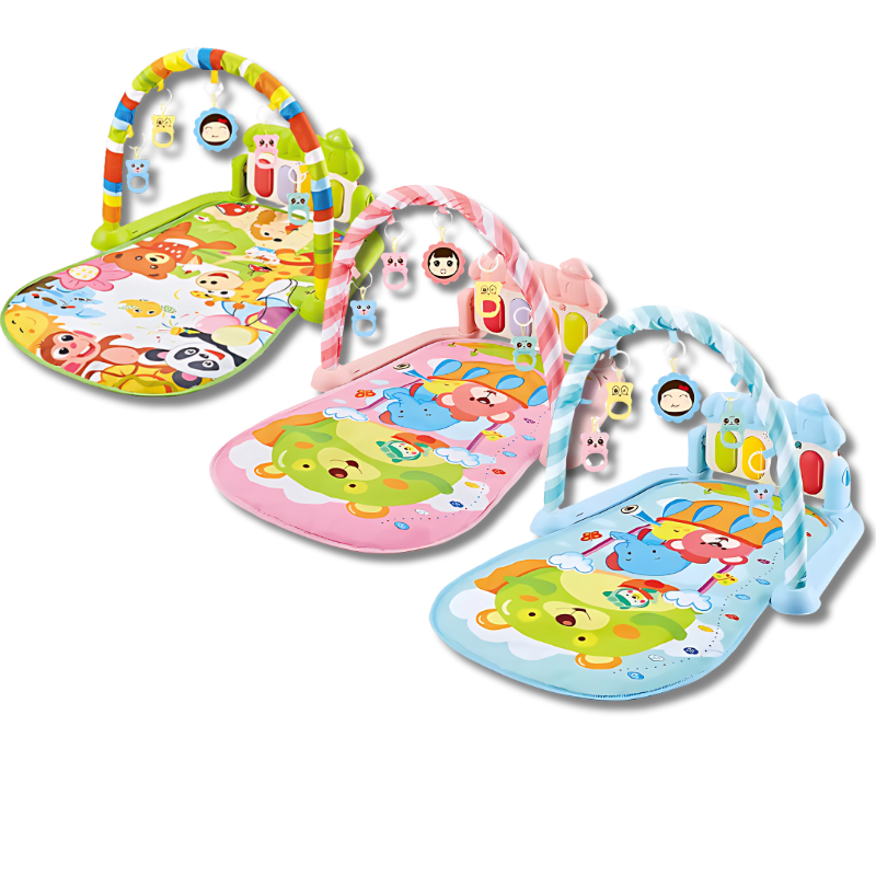 Toystar MelodyMat | Musical fun - Baby play mat with piano keys and accessories - Muzikaal speelplezier - Baby speelmat me...