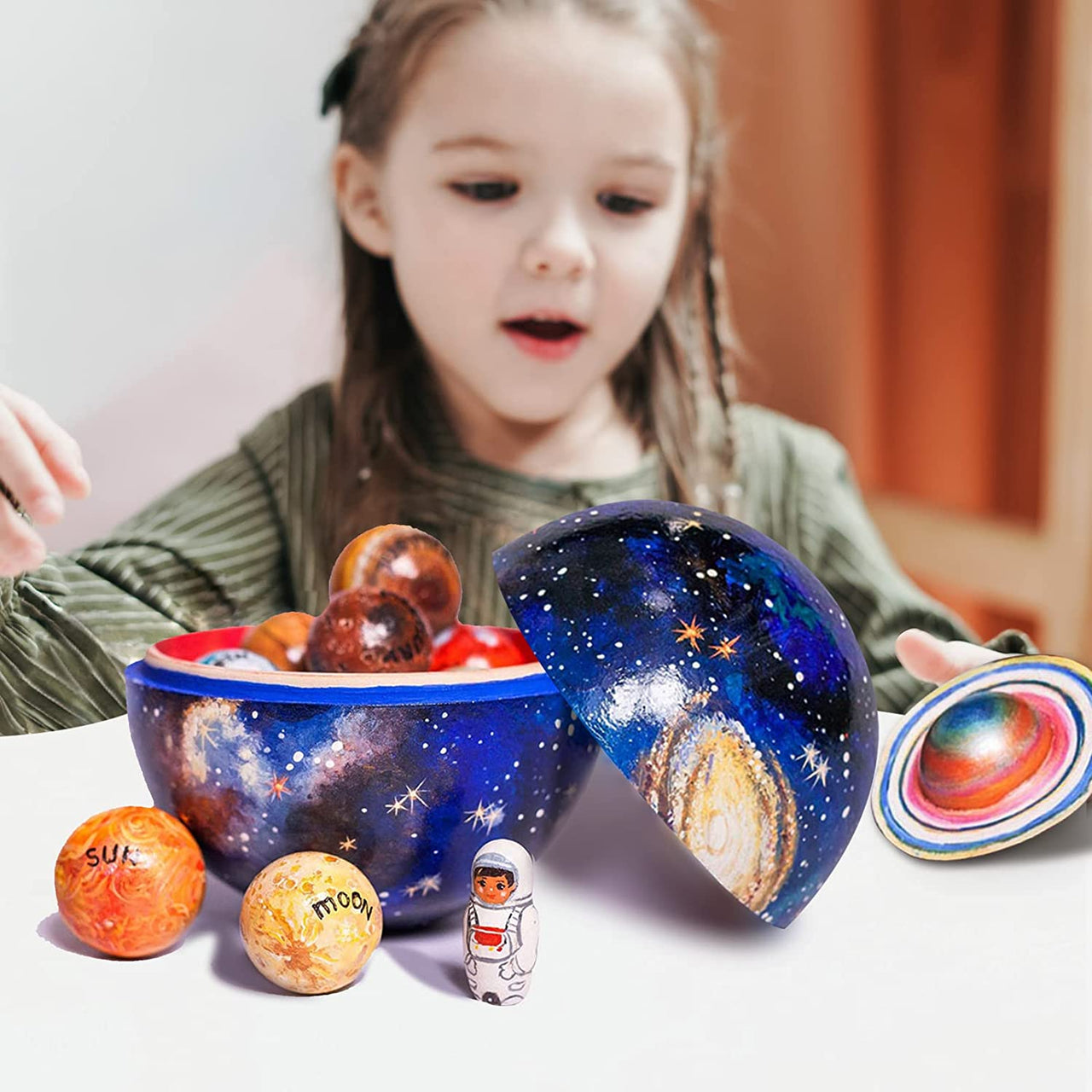 Toystar CosmoCraft | Solar System Experience - Wooden Educational Toys - Zonnestelsel Beleven - Houten Educatief Speelgoed...